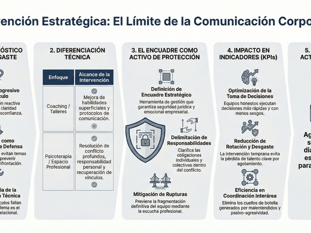 Cuando hablar ya no&nbsp;alcanza: